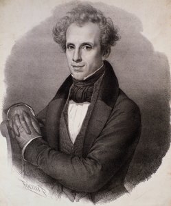 Luigi Ricci portréja (metszet alkotó: Unknown artist
