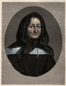Madame Marie de Rubelles, Miramion hölgy (1629-96) portréja, a Szent Család lányai alapítója alkotó: Unknown artist