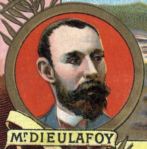 Marcel Auguste Dieulafoy portréja alkotó: Unknown artist