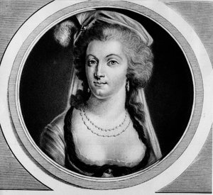 Marie Antoinette portréja (Marie-Antoinette alkotó: Unknown artist