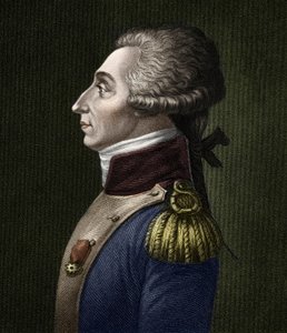 Marie Joseph Gilbert Motie Motier, de Lafayette márki (1757-1834), francia arisztokrata és katona portréja. alkotó: Unknown artist