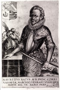 Maurice de Nassau, Orange hercegének portréja (szül. Dillenburgban alkotó: Unknown artist
