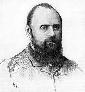 Mily (Mili, Milli) portréja Alekszejevics Balakirev (1837-1910) Zongoraművész, karmester és orosz zeneszerző. Metszet 1889-ből. alkotó: Unknown artist