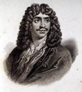 Molière portréja, 19. századi metszet alkotó: Unknown artist