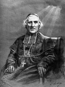 Monsignor portréja: Joseph Hippolyte Guibert (1802-1886). alkotó: Unknown artist