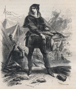 Nicolaas Zannekin (? -1328), flamand paraszt és a flandriai parasztlázadás vezetője (1325-1328) portréja - Nicolaas Zannekin vagy Nicolas Zanekin, vagy Zannequin, tribun és flamand kalandor, a gróf elleni Karl-lázadás vezérének portréja o alkotó: Unknown artist