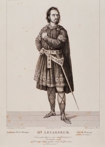 Nicolas Prosper Levasseur portréja Bertram szerepében a Robert le Diable című operában (1831) alkotó: Unknown artist