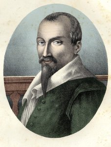 Olivier De Serres (v. 1539 - 1619) francia agronómus portréja. alkotó: Unknown artist