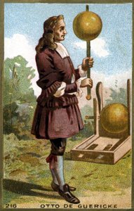 Otto von Guericke portréja (Otto de Guericke alkotó: Unknown artist