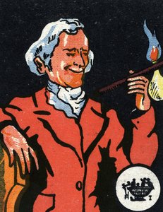 Philippe Lebon (1767-1804) francia mérnök és vegyész, a világítógáz feltalálójának portréja (Philippe le Bon (vagy Lebon) francia mérnök) kromolitográfia a 20. század elejéről. alkotó: Unknown Artist