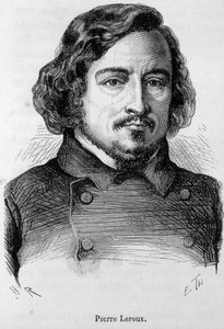 Pierre Leroux francia filozófus, publicista és politikus portréja (1797-1871) alkotó: Unknown artist