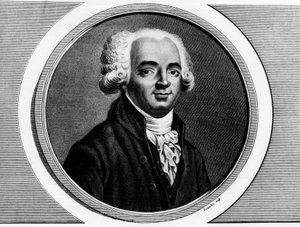 Pierre Louis Manuel (1751-1793), a Szajna helyettesének portréja a nemzeti kongresszuson. Metszet „” A francia forradalom történelmi festményeinek teljes gyűjteménye, három kötetben.””” 1804. alkotó: Unknown artist