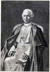 XIII. Leó pápa (1810-1903) portréja alkotó: Unknown artist