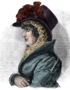 Caroline brunswicki királynő (1768-1821), IV. György angol király feleségének portréja - Brunswicki Caroline, Nagy-Britannia és Írország királynője (1768-1821), IV. György hitvese alkotó: Unknown artist