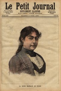 Nathalie szerb királynő portréja alkotó: Unknown artist
