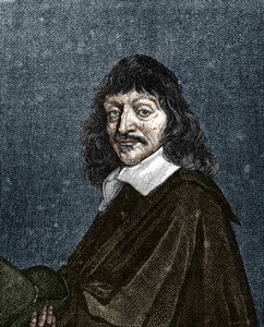 Rene Descartes portréja. 1596-1650. alkotó: Unknown artist