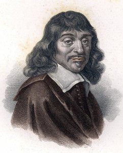 René Descartes portréja, grav. 19. század. alkotó: Unknown artist