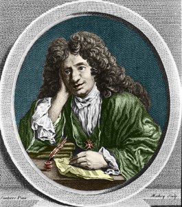 Richard Delalande, a The Music of the King felügyelőjének portréja; b. 1657. december 15-én Párizsban; d. 1726. január 18. alkotó: Unknown artist