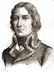 Richepanse portréja. 19. századi metszet. alkotó: Unknown artist
