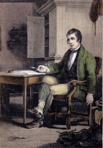Robert Burns skót költő (1759-1796) portréja. alkotó: Unknown artist
