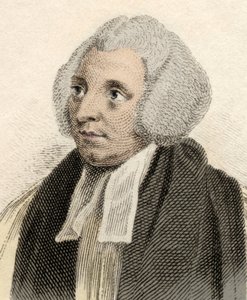Robert Lowth (1710-1787) portréja, angol equeque, nyelvész és az Oxfordi Egyetem költészetprofesszora. századi metszet. alkotó: Unknown artist