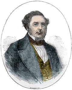 Robert Stephenson angol gépész- és építőmérnök (1803-1859) portréja alkotó: Unknown artist