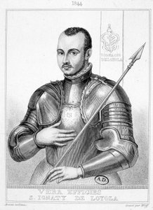 Loyolai Szent Ignác, a Jézus Társaság alapítója (1491-1556) portréja alkotó: Unknown artist