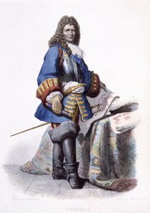Sébastien Le Prestre de Vauban francia marsall és hadmérnök (1633-1707) portréja. - „A francia Plutarkhosz” című filmben alkotó: Unknown artist