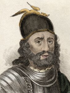 Sir William Wallace (Braveheart) (kb. 1270-1305), skót lovag portréja. századi metszet. alkotó: Unknown artist