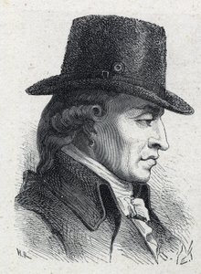 Stanislas Marie Maillard (1763-1794), végrehajtó és a francia forradalom emblematikus alakja portréja. alkotó: Unknown artist