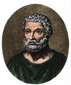 Thales de Milet portréja (gr. Thales) v. -625 - v. -546 alkotó: Unknown artist