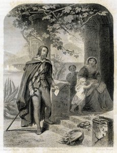 Torquato Tasso portréja, francia nyelven Le Tasse (1544 - 1595). alkotó: Unknown artist