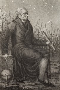 William Herschel (1738-1822) német származású brit csillagász portréja - alkotó: Unknown artist