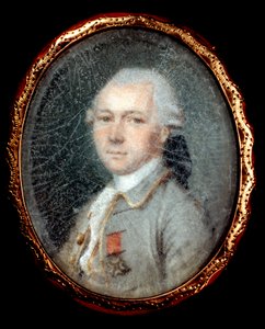 A Szentlélek Lovagrendjének portréja (Szentlélek rendje) Miniatűr festmény a 17. századról. Párizs, a Becsületrend Múzeuma alkotó: Unknown artist