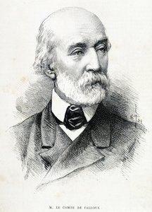 De Fallux gróf (1811-1886) francia politikus portréja. alkotó: Unknown artist