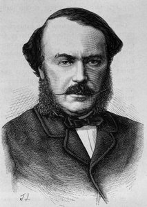 Persigny hercegének portréja (1808-1872). század végi metszet a „Histoire de France”-ban, H. Martin. alkotó: Unknown artist