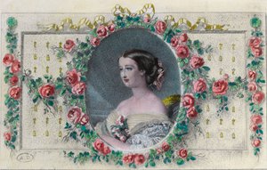 A francia impresszió, Eugenie de Montijo (1826 - 1920) portréja. századi metszet. Magángyűjtemény. alkotó: Unknown artist