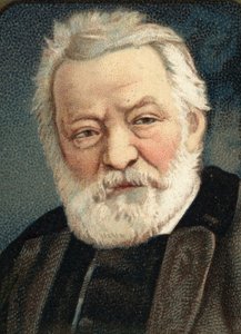 Victor Hugo (1802-1885) francia író portréja. alkotó: Unknown artist
