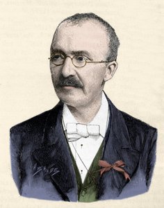 Heinrich (Henri) Schliemann (1822-1890) német régész portréja. alkotó: Unknown artist