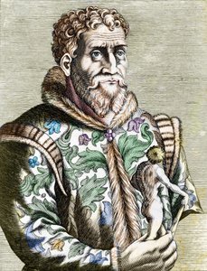 Michelangelo Buonarroti olasz festő, Michelangelo (Michelangelo vagy Michel Ange) portréja alkotó: Unknown artist