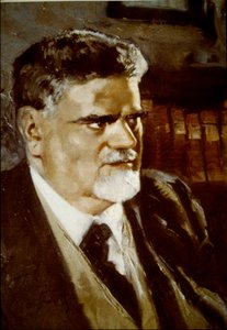 Giovanni Gentile olasz filozófus portréja (festmény) alkotó: Unknown Artist