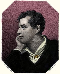 George Gordon Byron (1788-1824) költő portréja. alkotó: Unknown artist