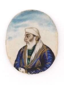 Portré, valószínűleg Ayodeya Prasadról, Dina Nath testvéréről alkotó: Unknown artist