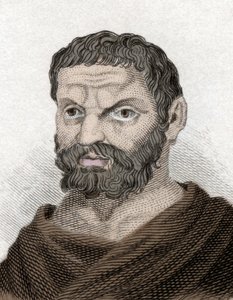 Thales de Miletus ábrázolása alkotó: Unknown artist