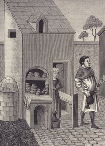 Egy pék ábrázolása a XV. alkotó: Unknown artist