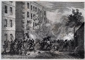 1830-as forradalom – Louis Vaneau politechnikus (Vanneau alkotó: Unknown artist