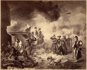 Risorgimento - Gaeta ostroma, 1860-1861. Egyesítés korszaka, Olaszország, XIX. Marie-Sophie alkotó: Unknown