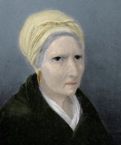 Rosa Raimondi (1776-1852) Giuseppe Garibaldi anyja - Giuseppe Garibaldi anyja - rajz egy névtelen festmény után. alkotó: Unknown artist