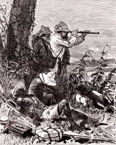 Guyanai gumimezőket felfedező gumimérnökök alkotó: Unknown artist