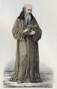 SZENT BONAVENTURE (1221-1274) olasz ferences bíboros, teológus és filozófus - Szent Bonaventura portréja (Giovanni da Fidanza vagy Bonaventura de Bagnorea, kb. 1220-1274), teológus, egyházdoktor (szerafikus doktor). A 19. metszet alkotó: Unknown artist